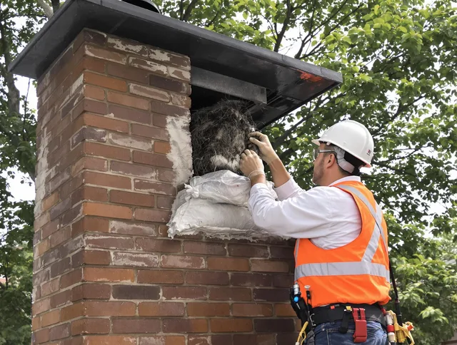 Humane removal of debris and animals by Tamiami Chimney Sweep in Tamiami, FL