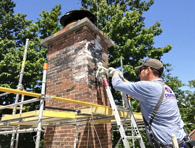 Structural chimney repair by Tamiami Chimney Sweep in Tamiami, FL